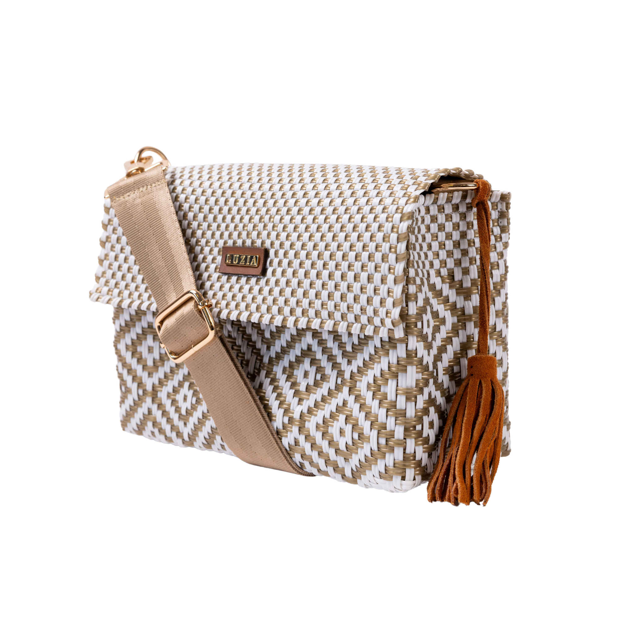 Crossbody Multi-Diamond White Gold