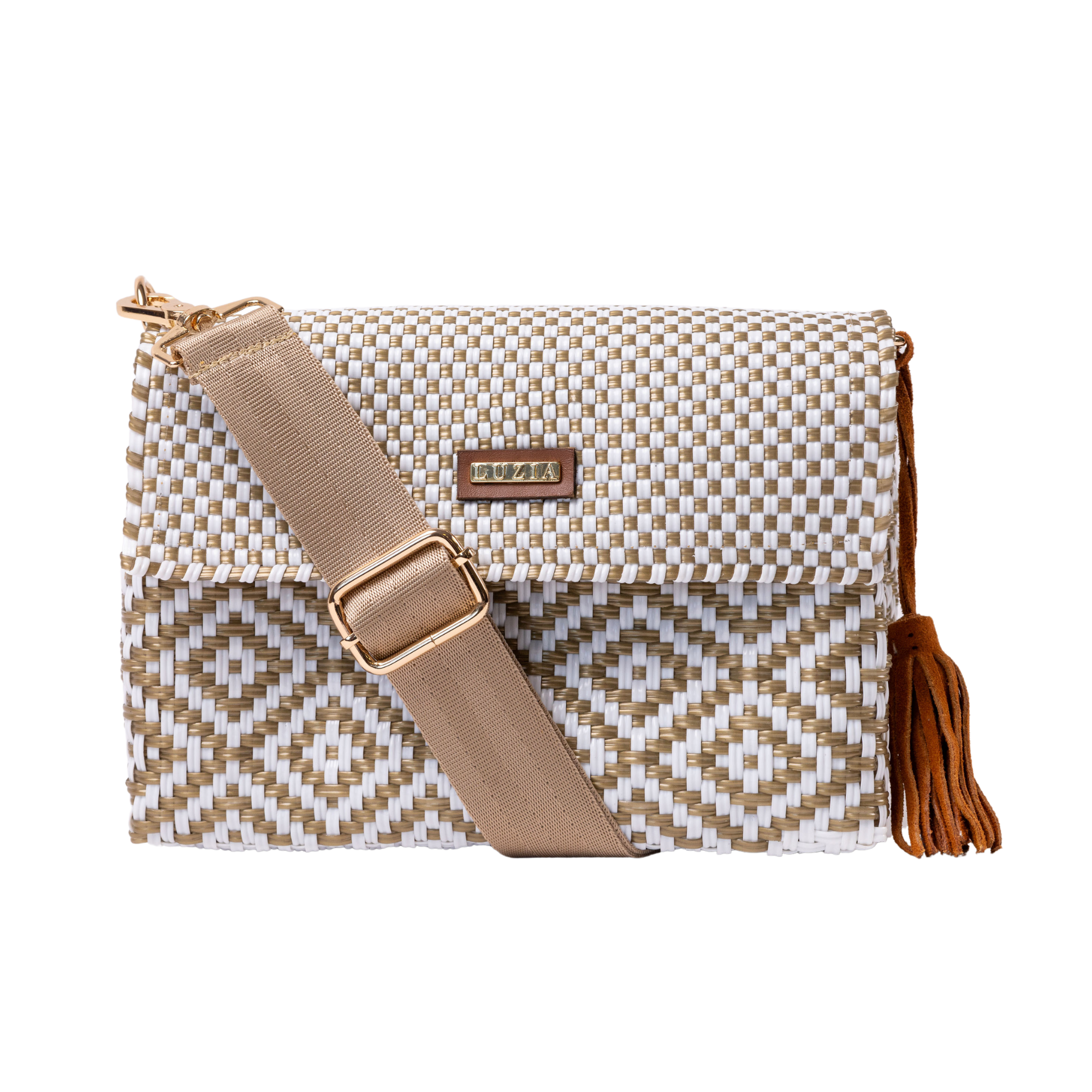 Crossbody Multi-Diamond White Gold