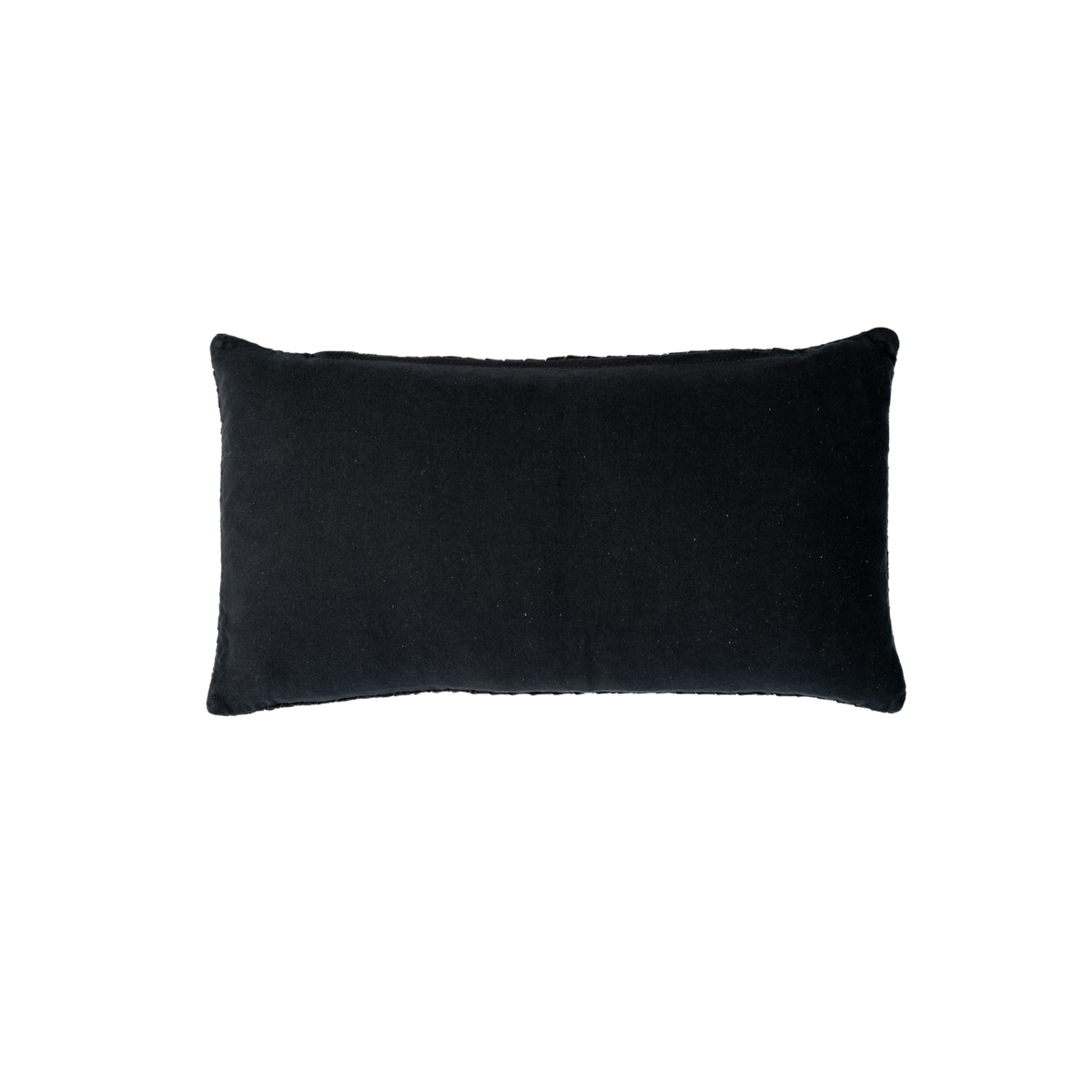 Waffle Suede Lumbar Pillow – Navy