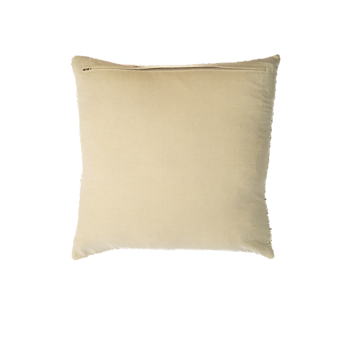 Rattan Suede Pillow – Bone