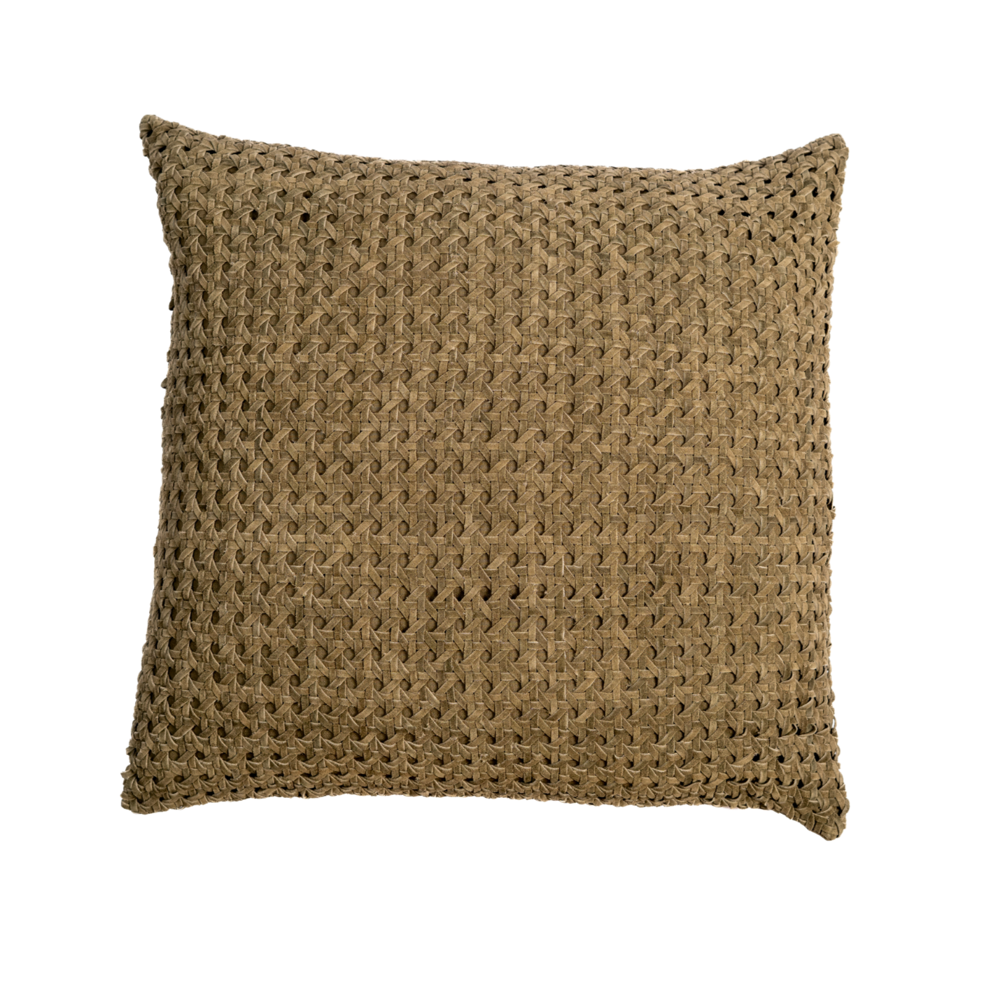 Pillow Rattan Suede Forest