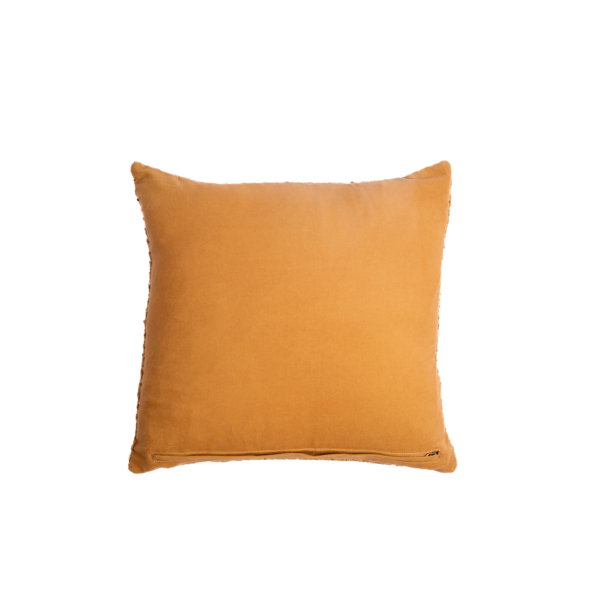 Pillow Rattan Suede Camel