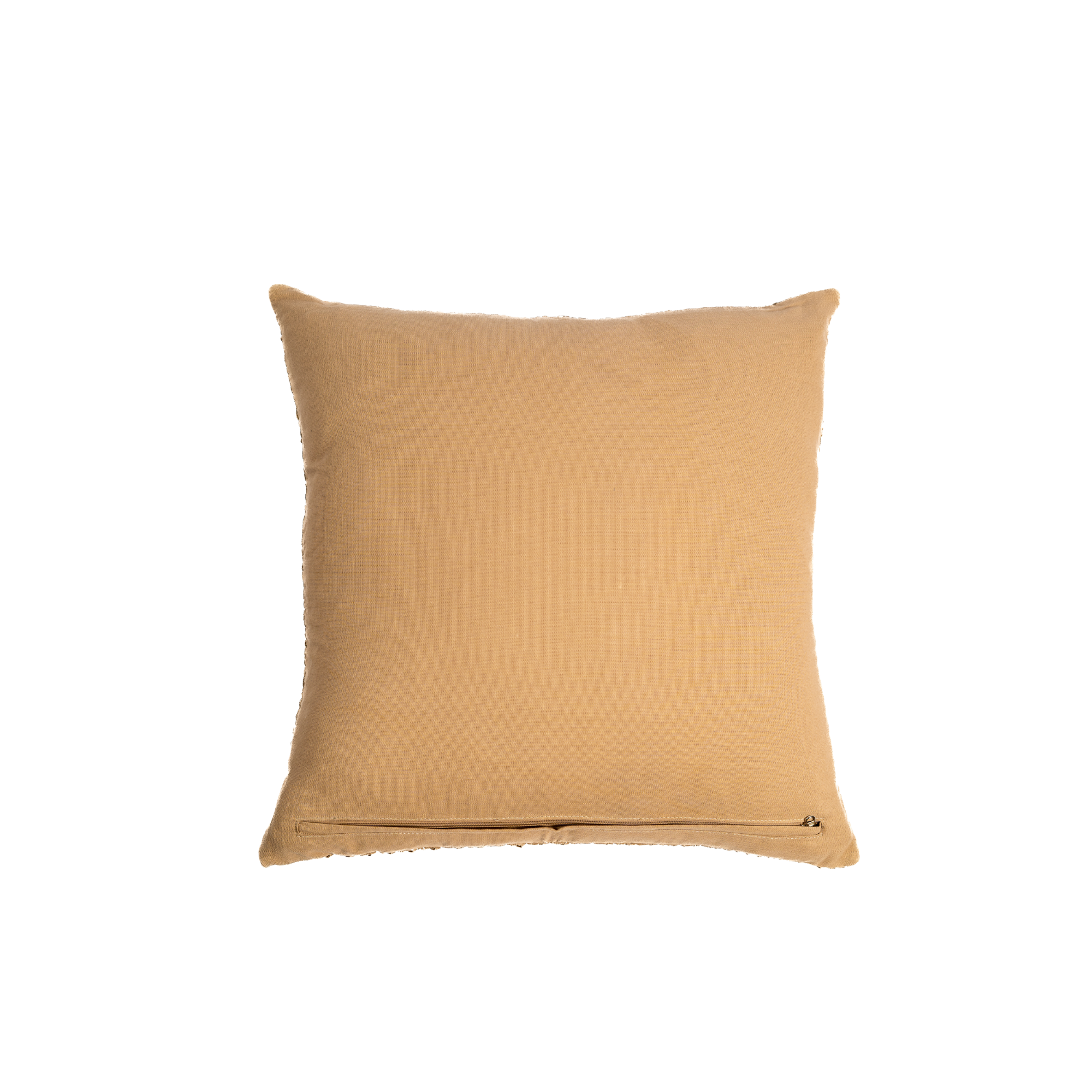 Pillow Rattan Suede Taupe