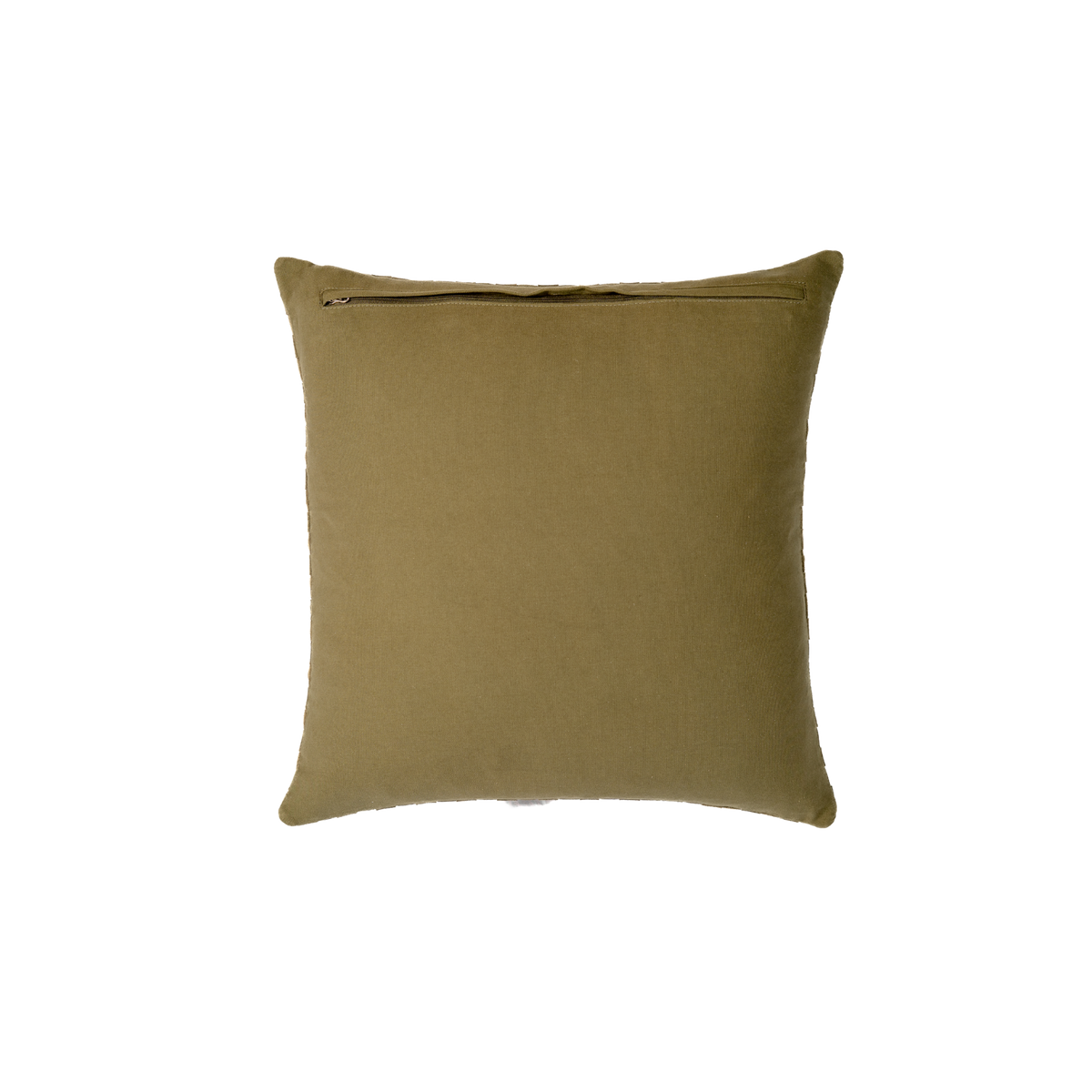 Square Suede Pillow– Olive