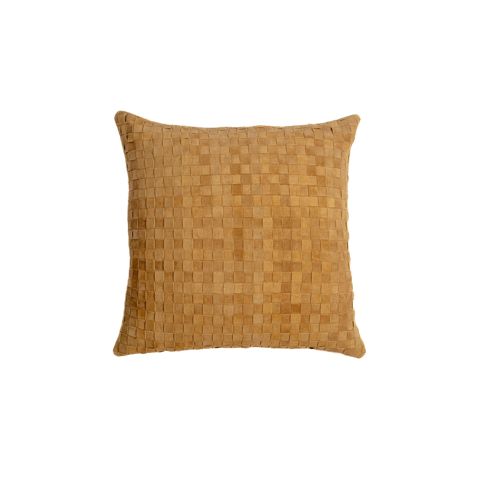 Pillow Square Suede Camel