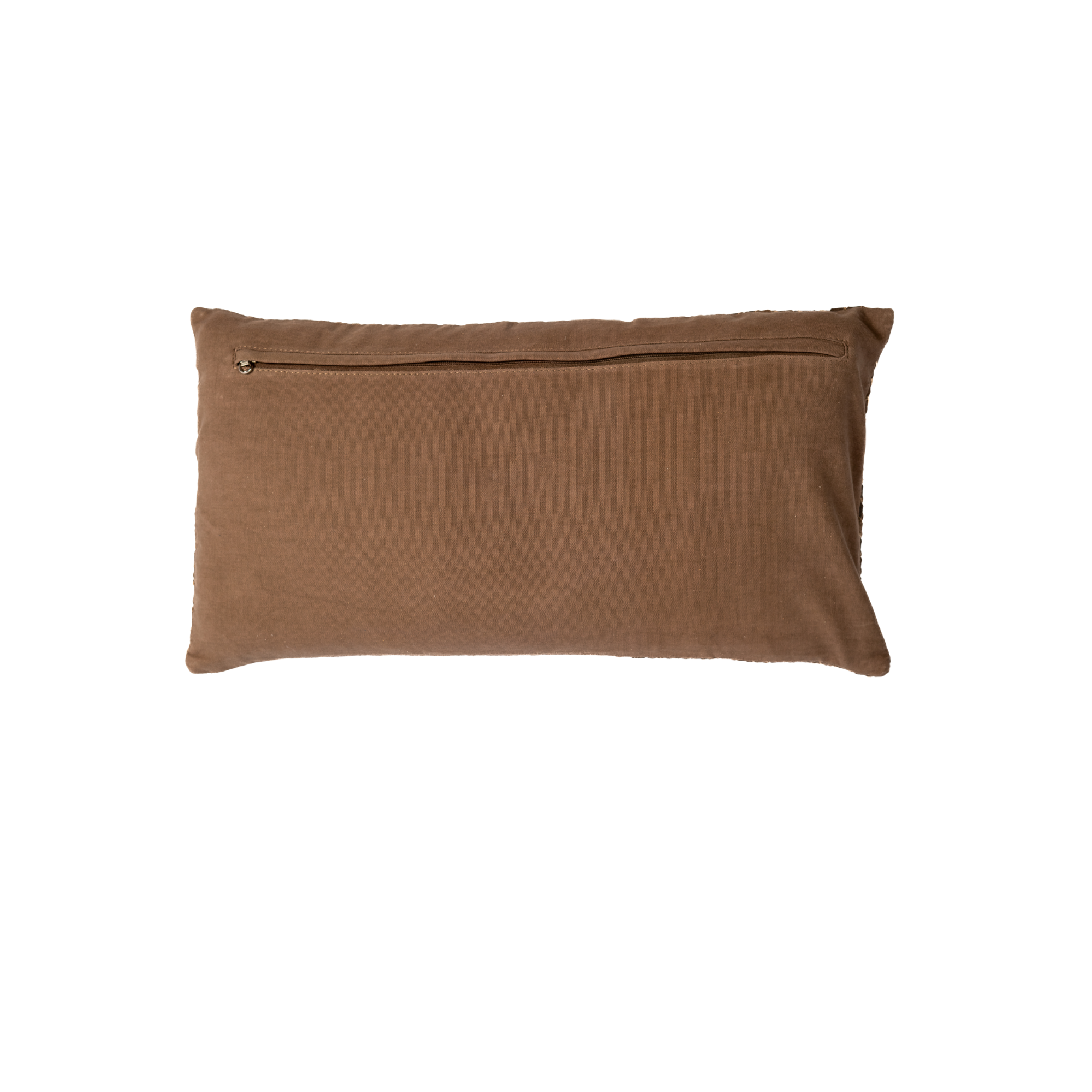 Pillow Lumbar Waffle Vintage Leather