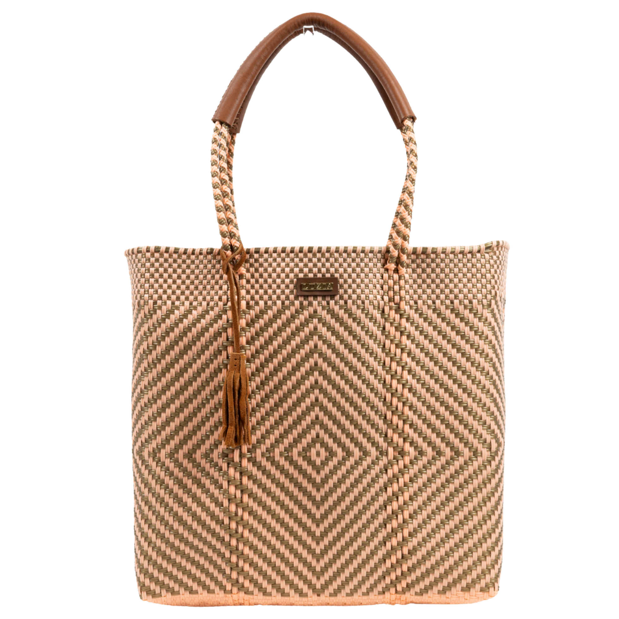Handwoven Shoulder Tote