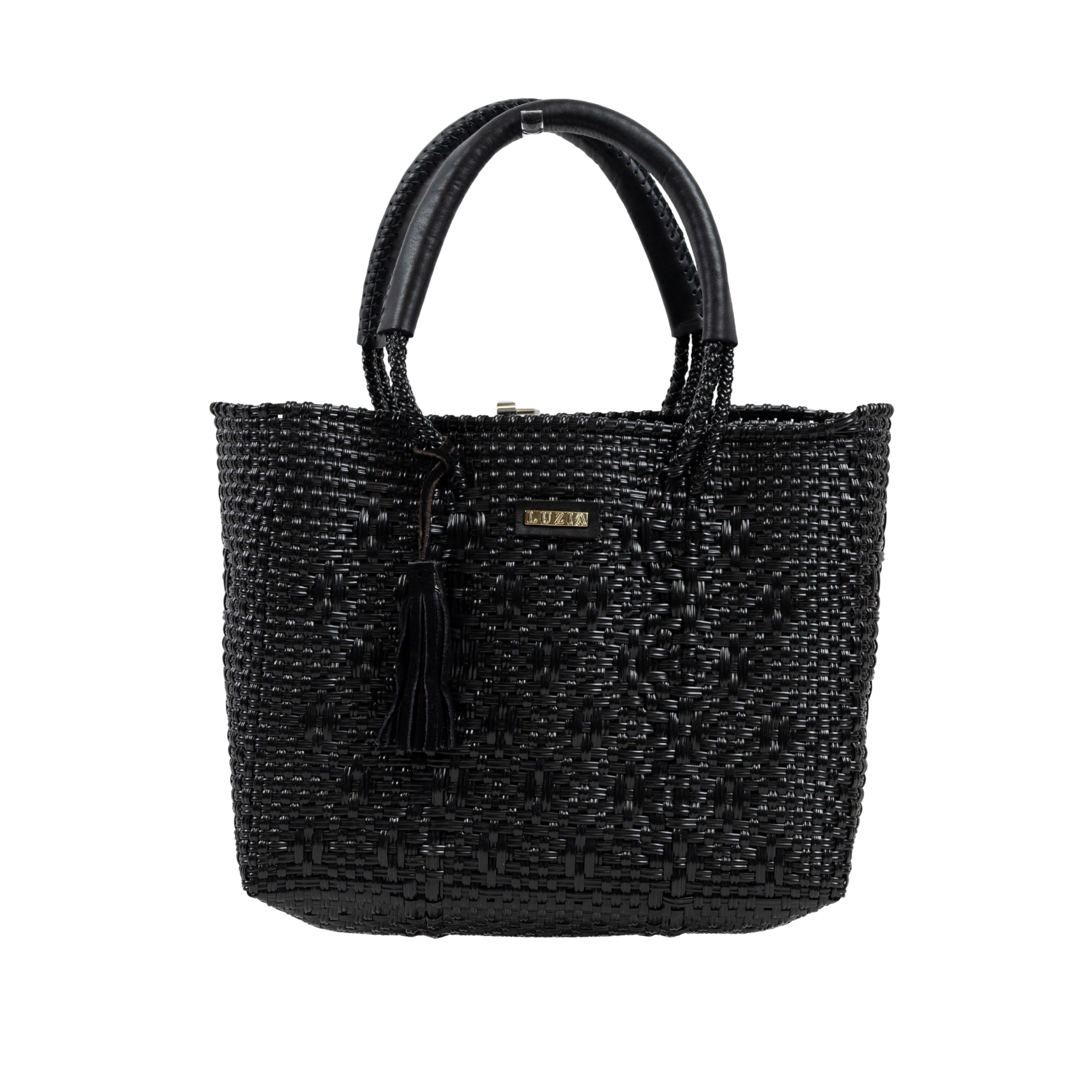 Arm Tote Solid Multi-Diamond Black - Black