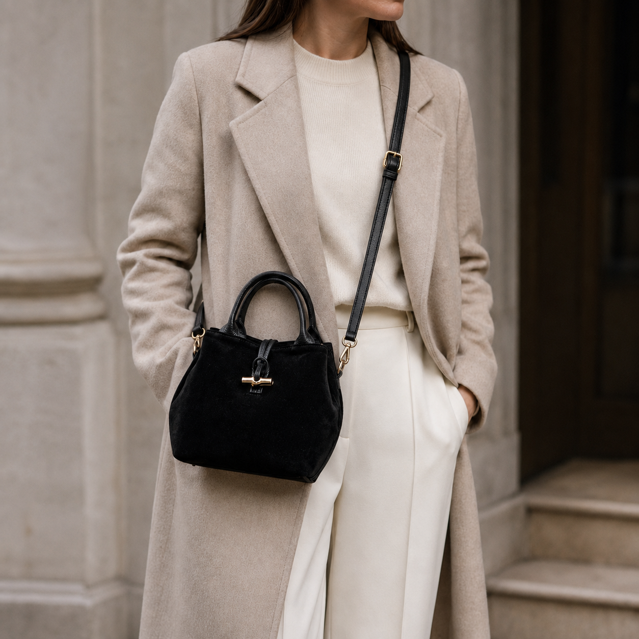Arm Tote Lock Black
