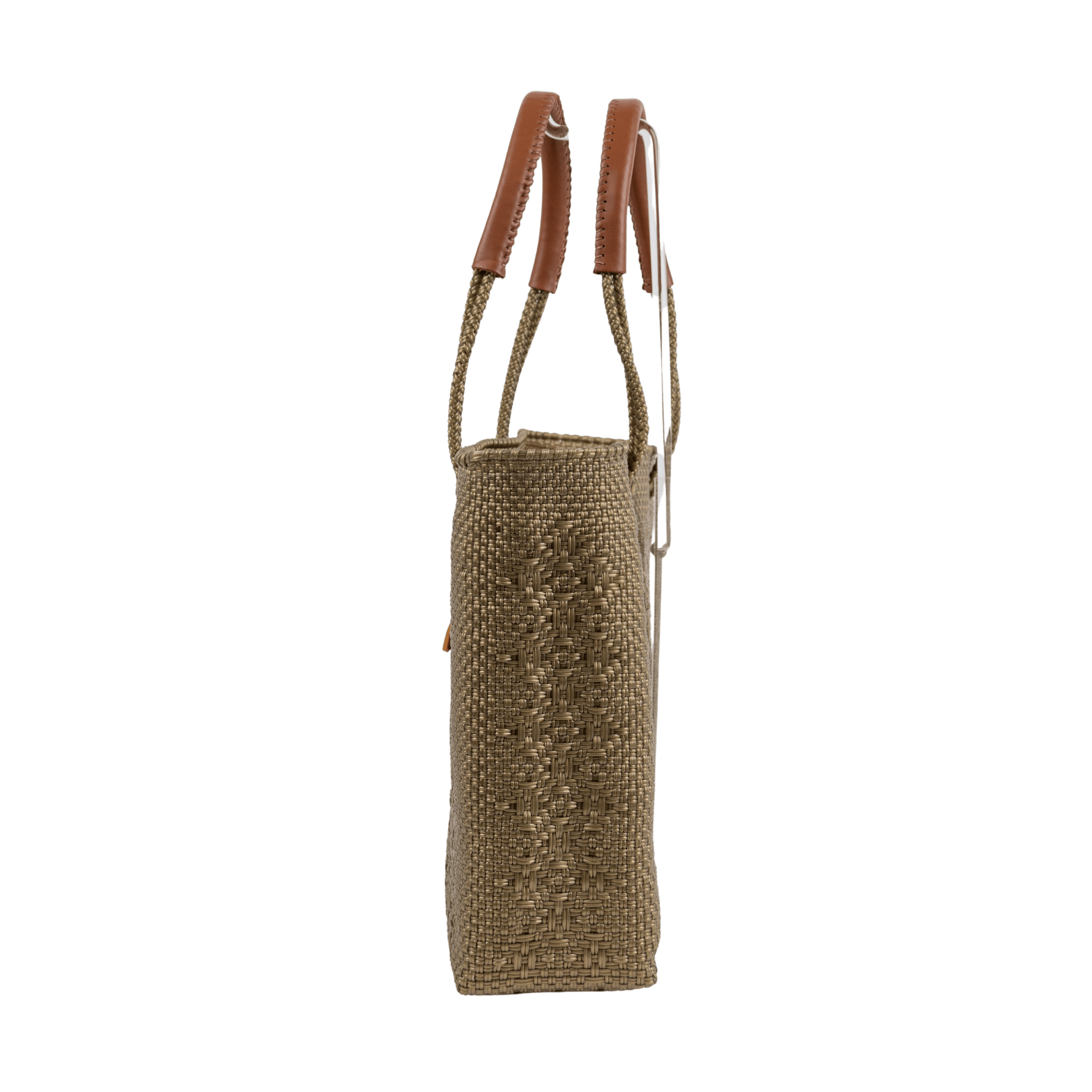Shoulder Tote Solid Multi-Diamond Gold