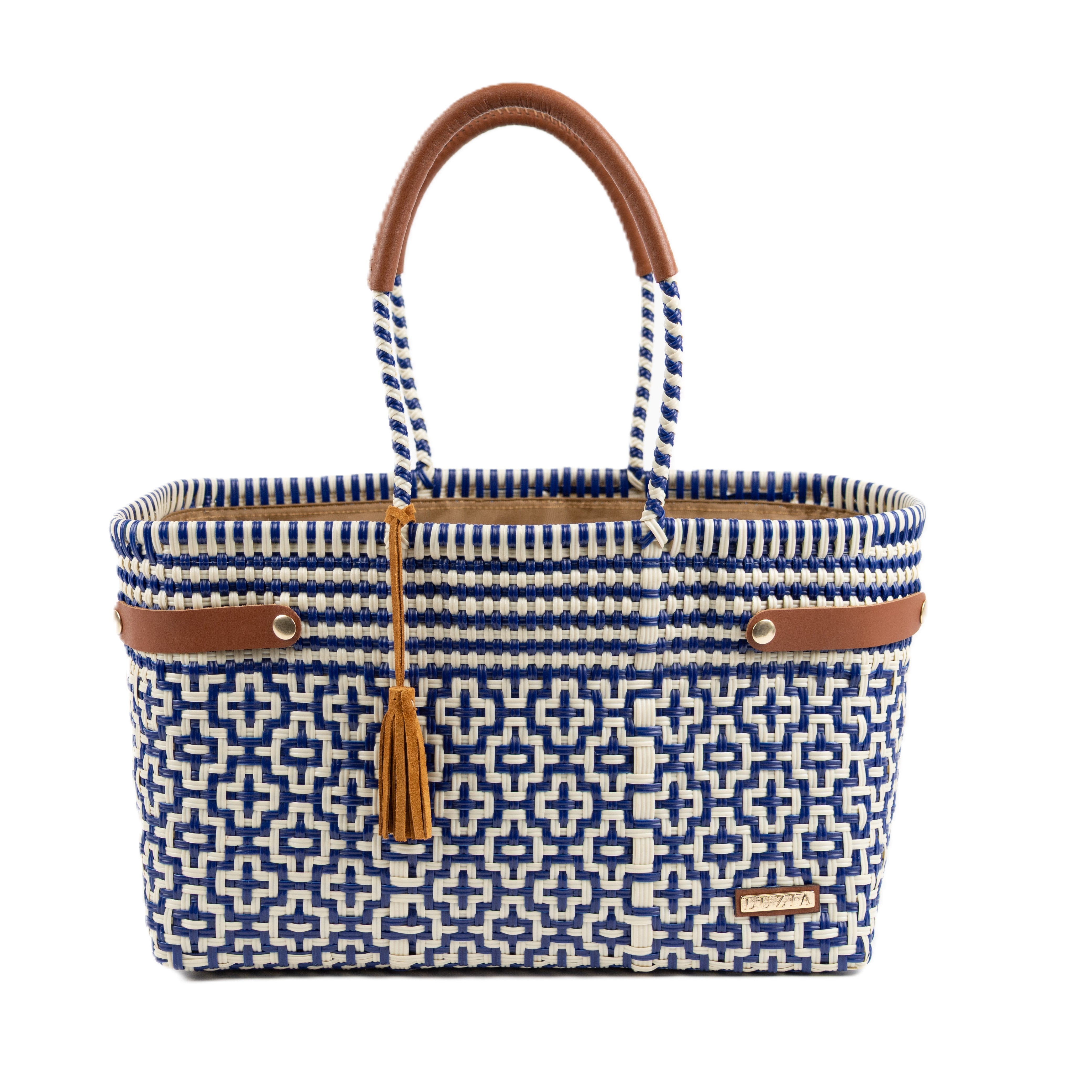 Open Basket Jumbo | Luxury Woven Basket Bags | LUZIA