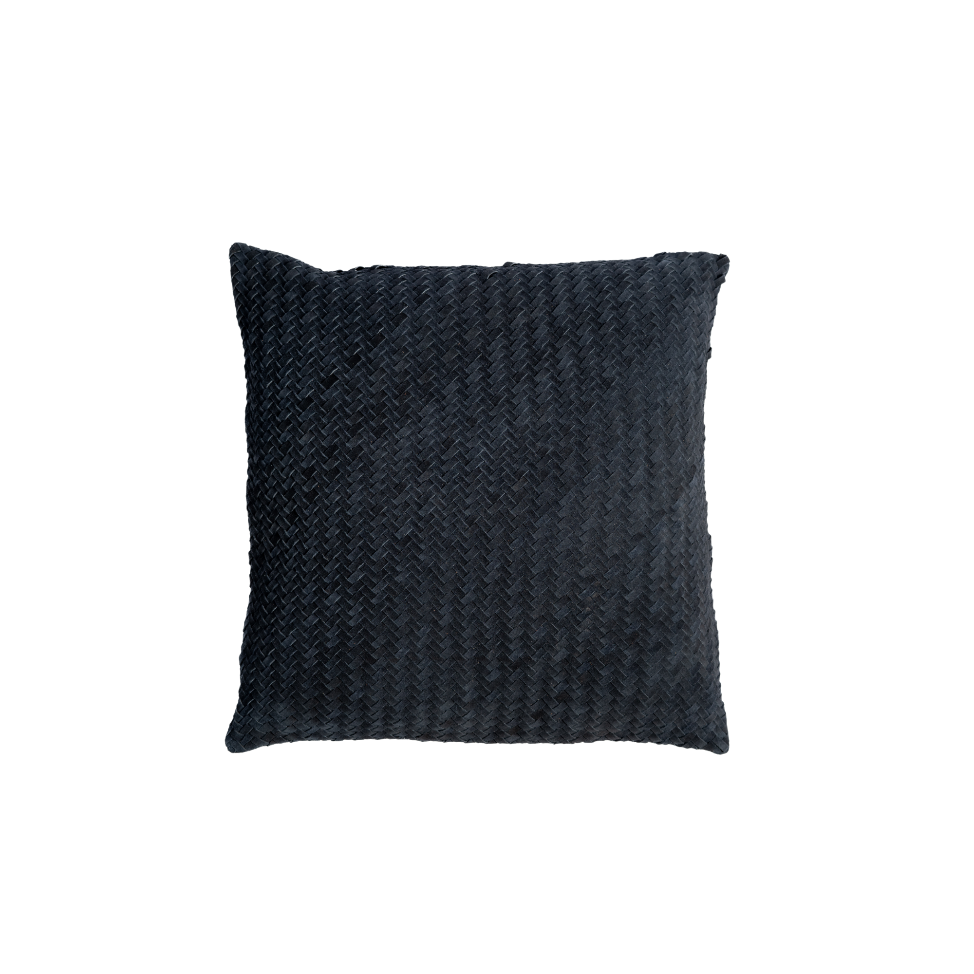 Pillow Chevron Suede Navy