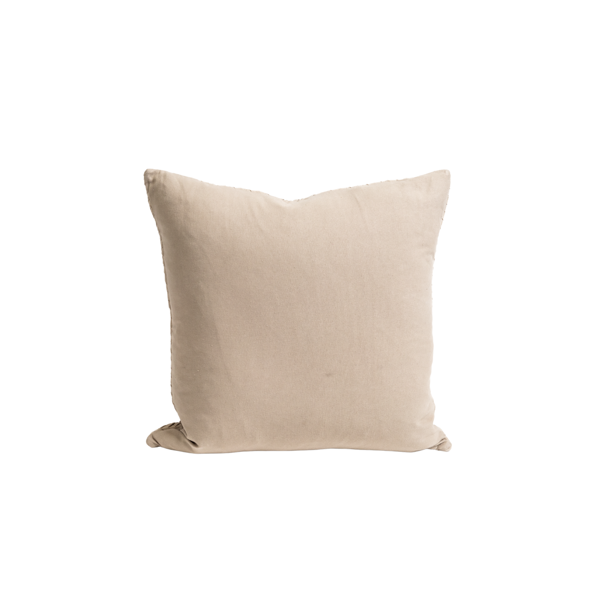 Pillow Chevron Suede Bone