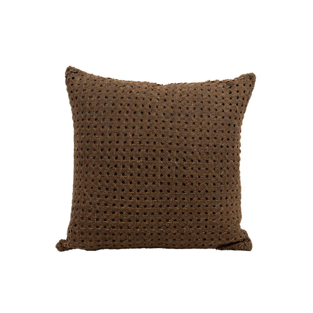 Rattan Leather Pillow – Vintage Leather