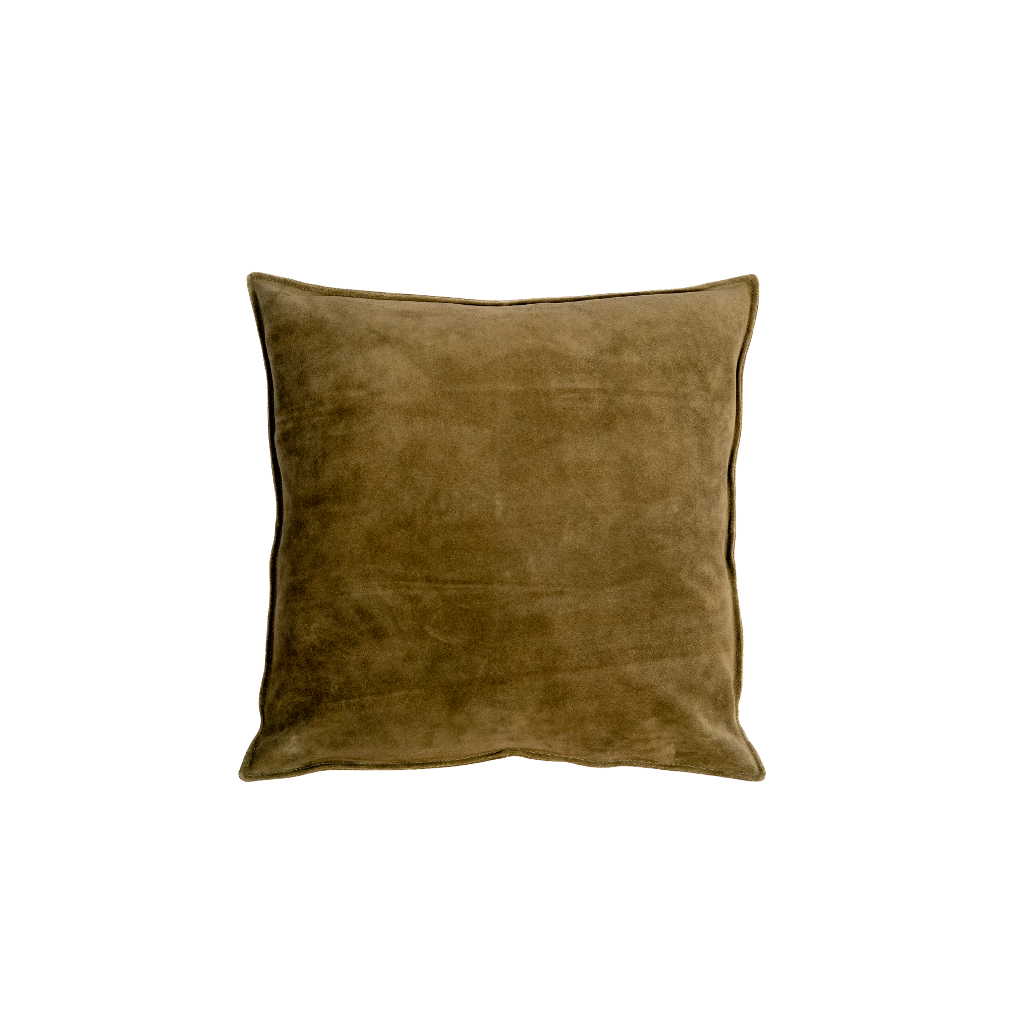 Pillow Solid Suede Forest