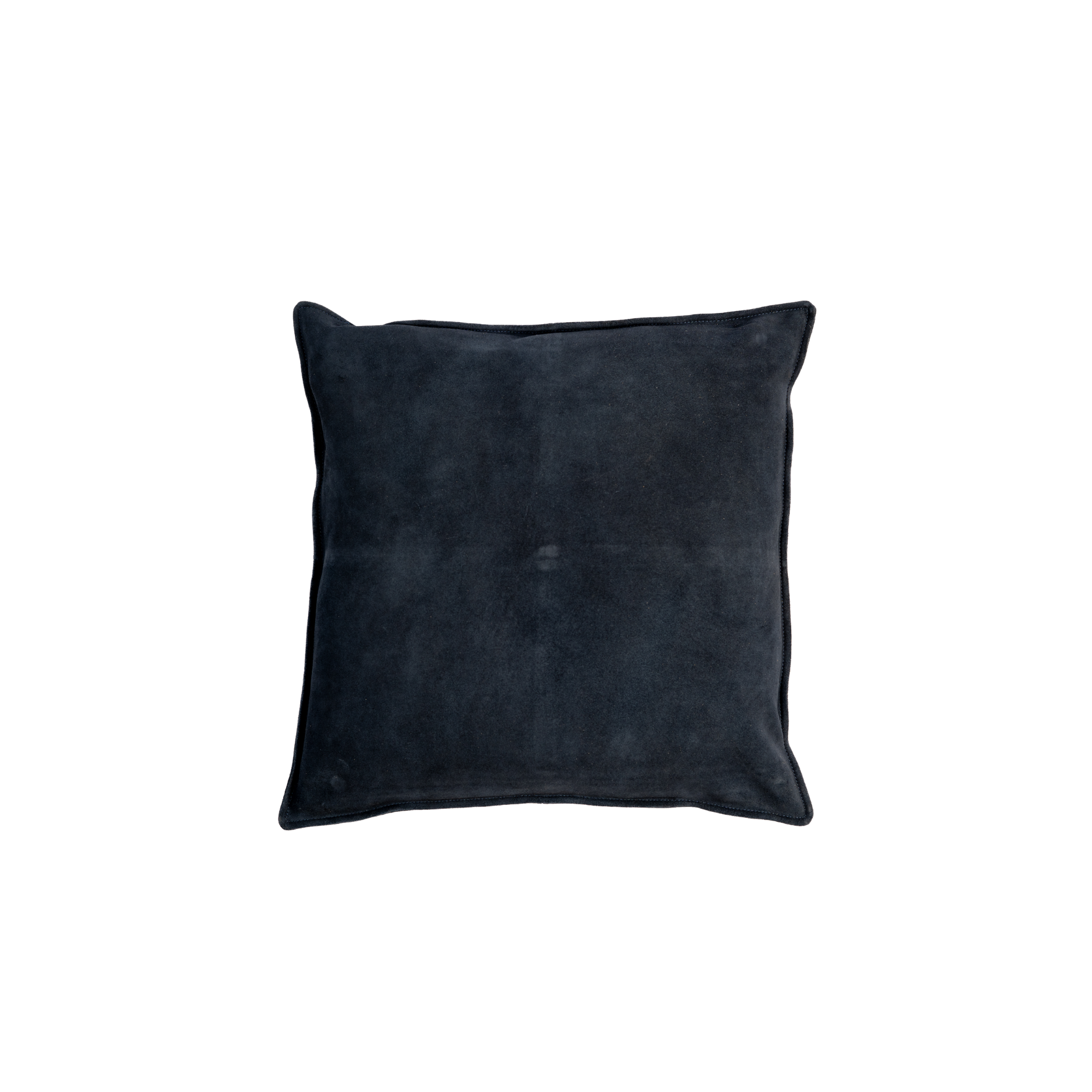 Pillow Solid Suede Navy
