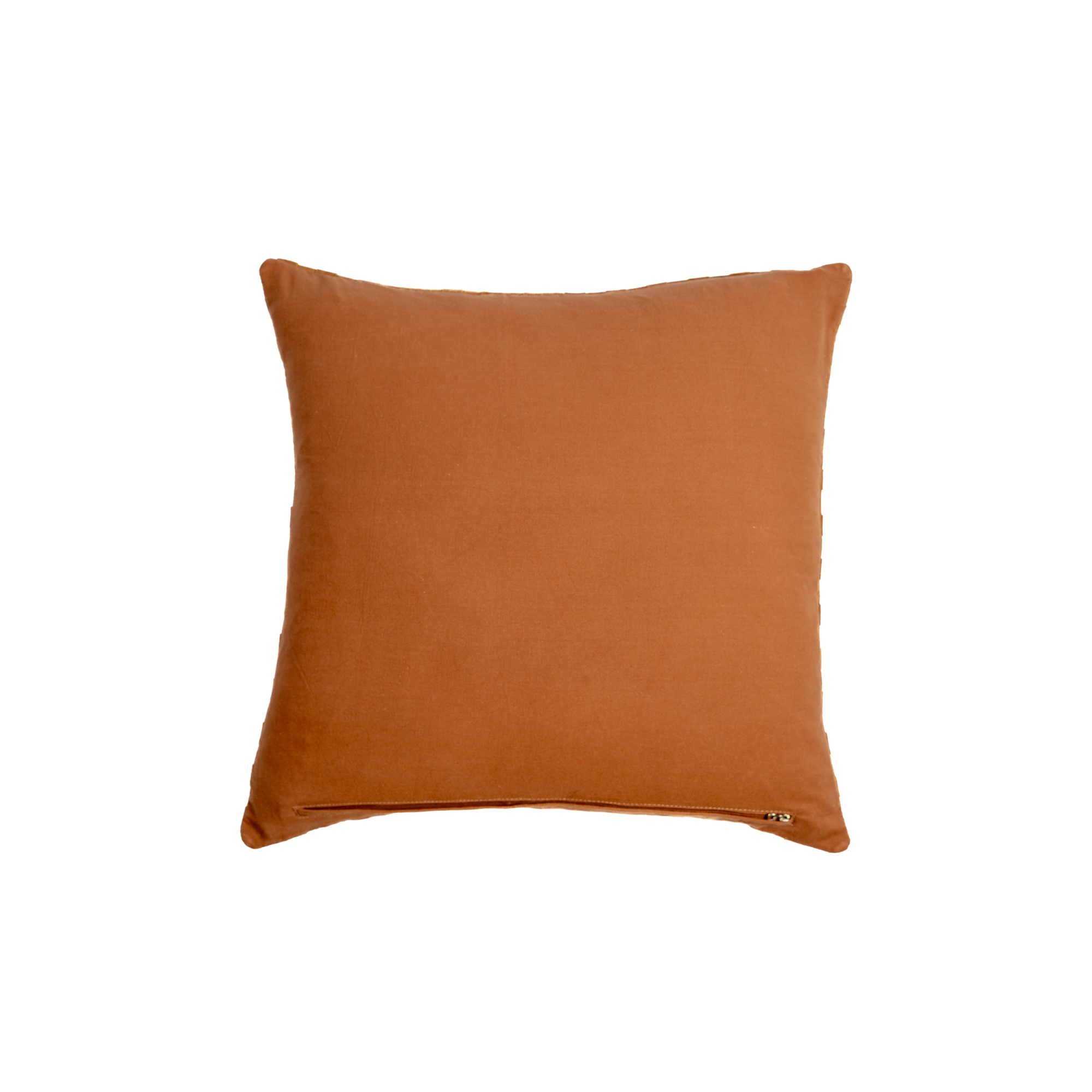 Pillow Square Suede Cognac