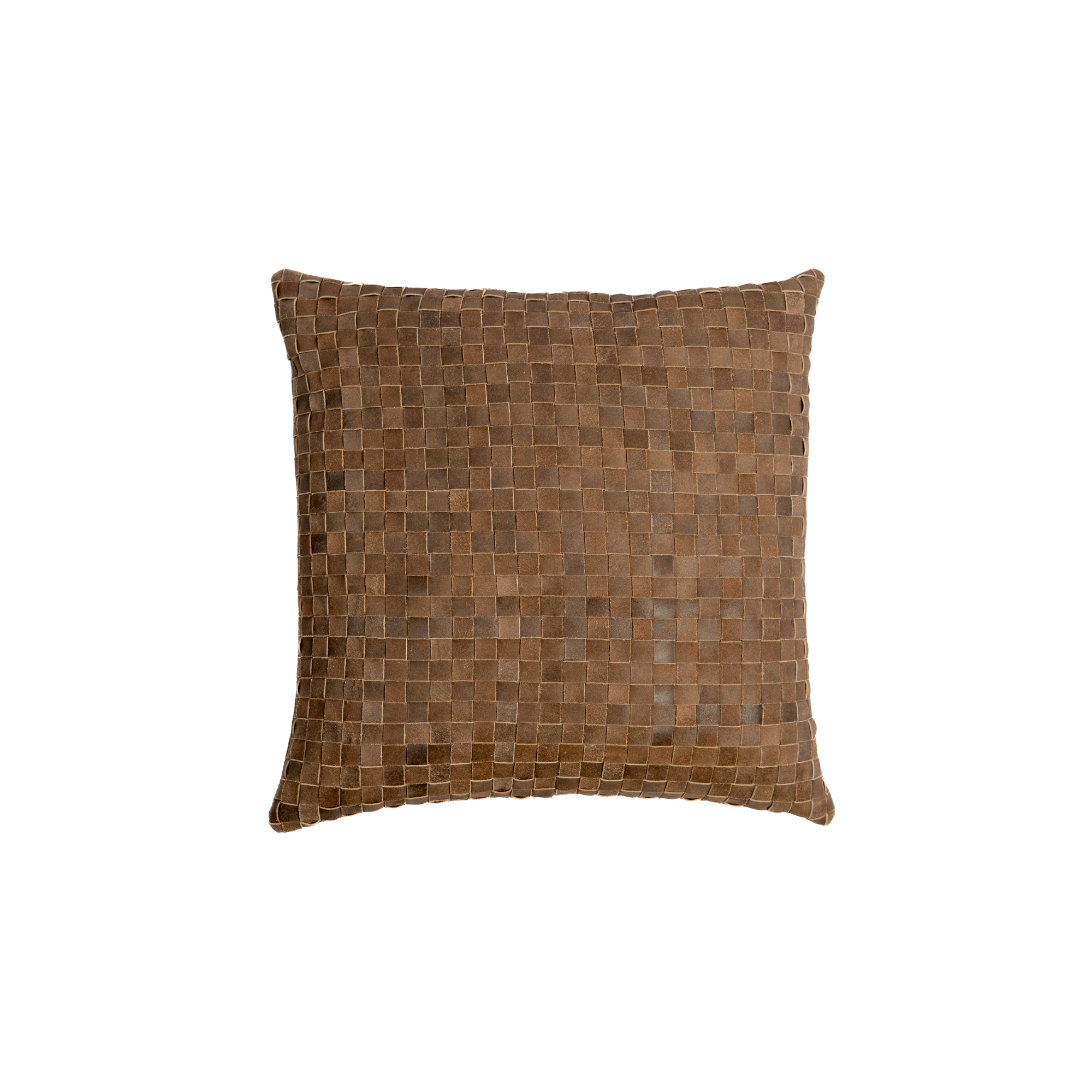 Pillow Square Suede Vintage Leather