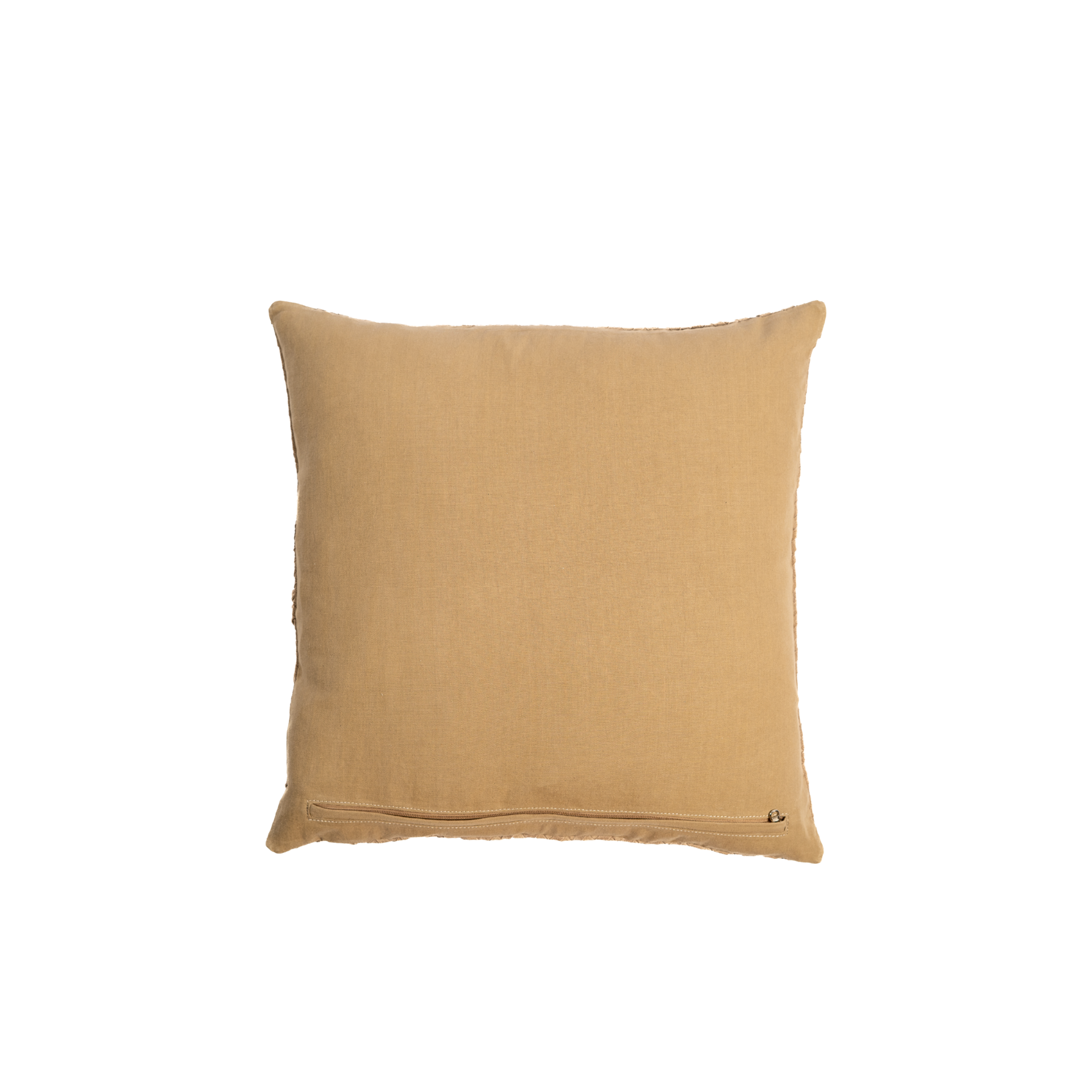 Pillow Chevron Suede Camel