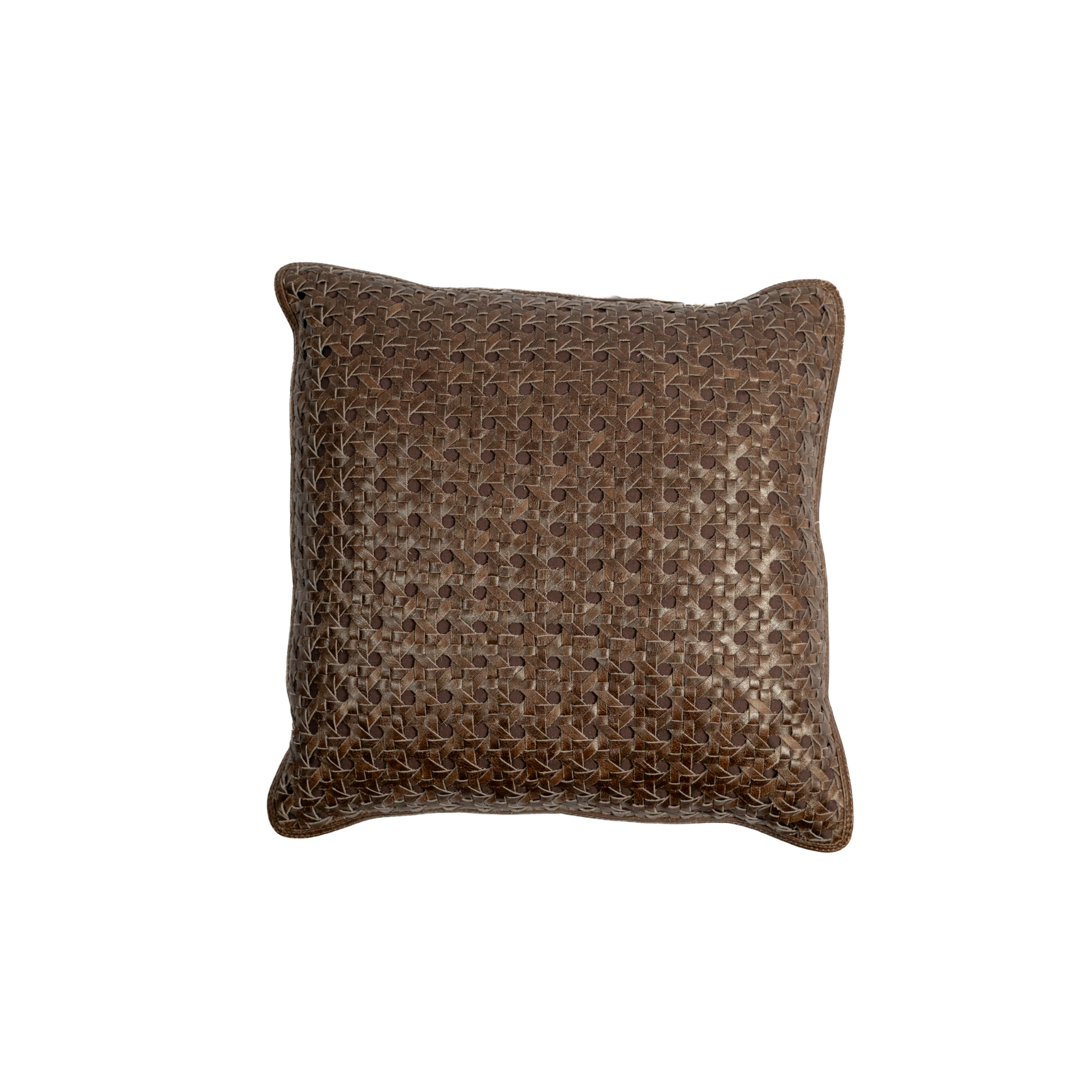 Pillow Chevron Suede Vintage Leather