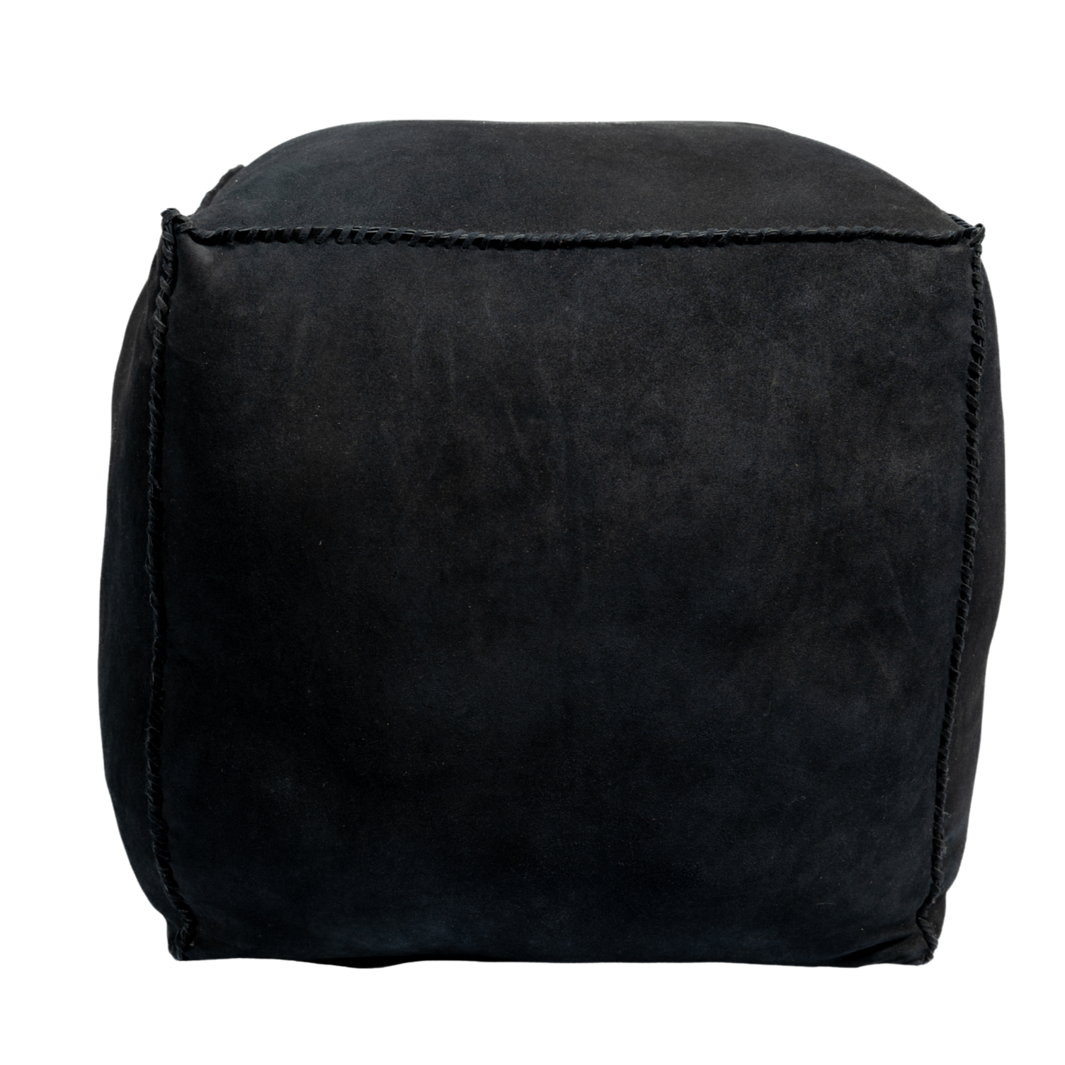 Pouf Handstiched Navy