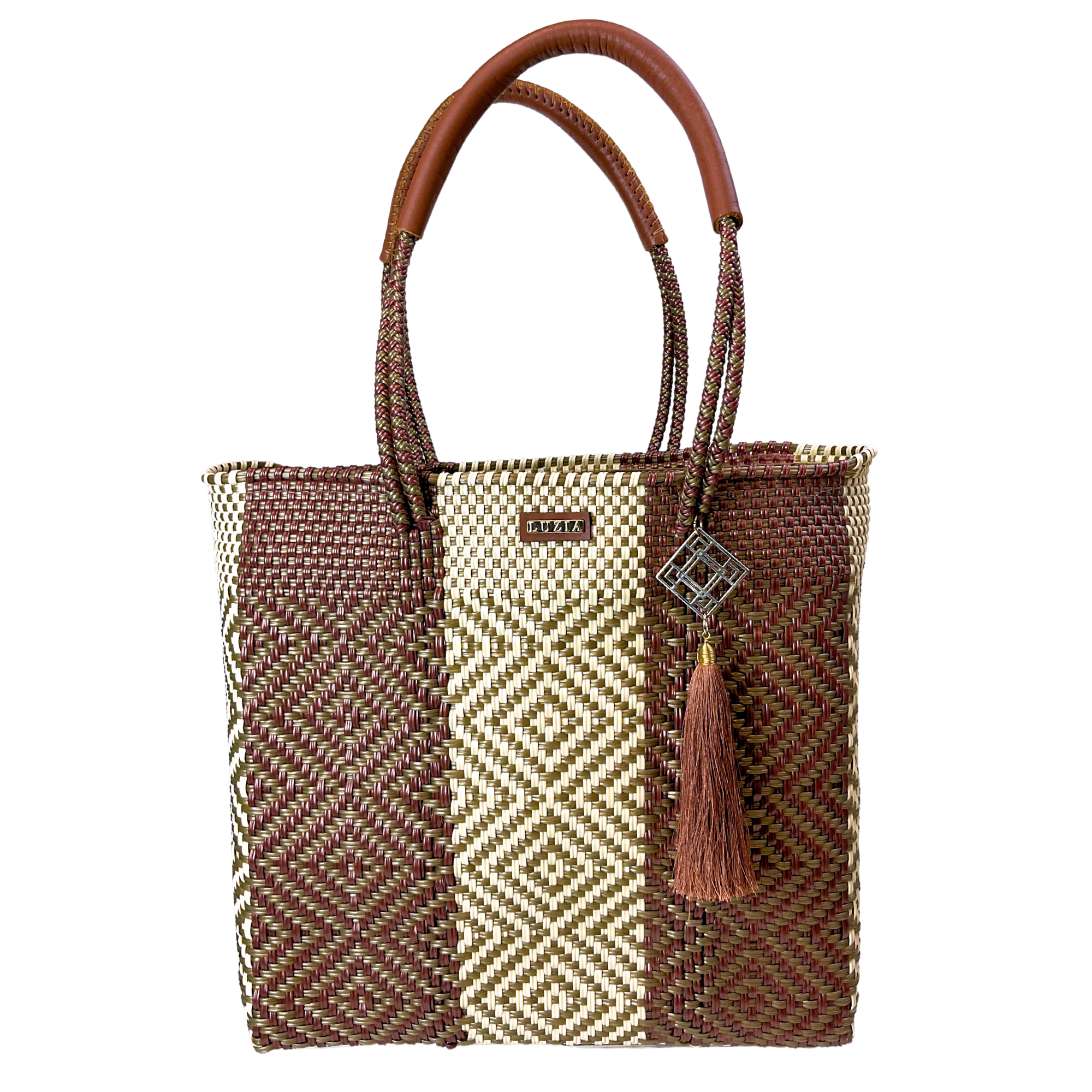 Handwoven Shoulder Tote