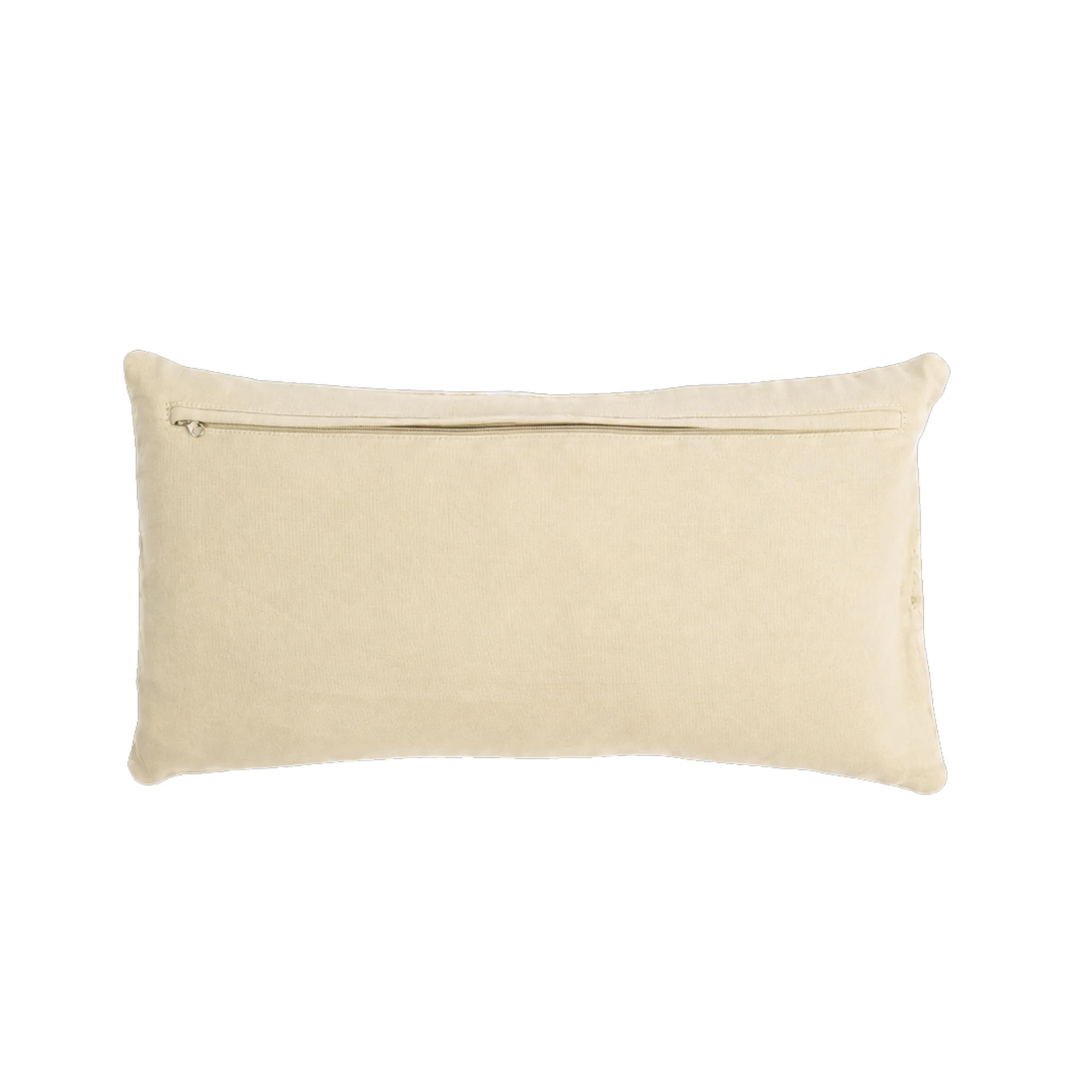 Waffle Suede Lumbar Pillow – Bone