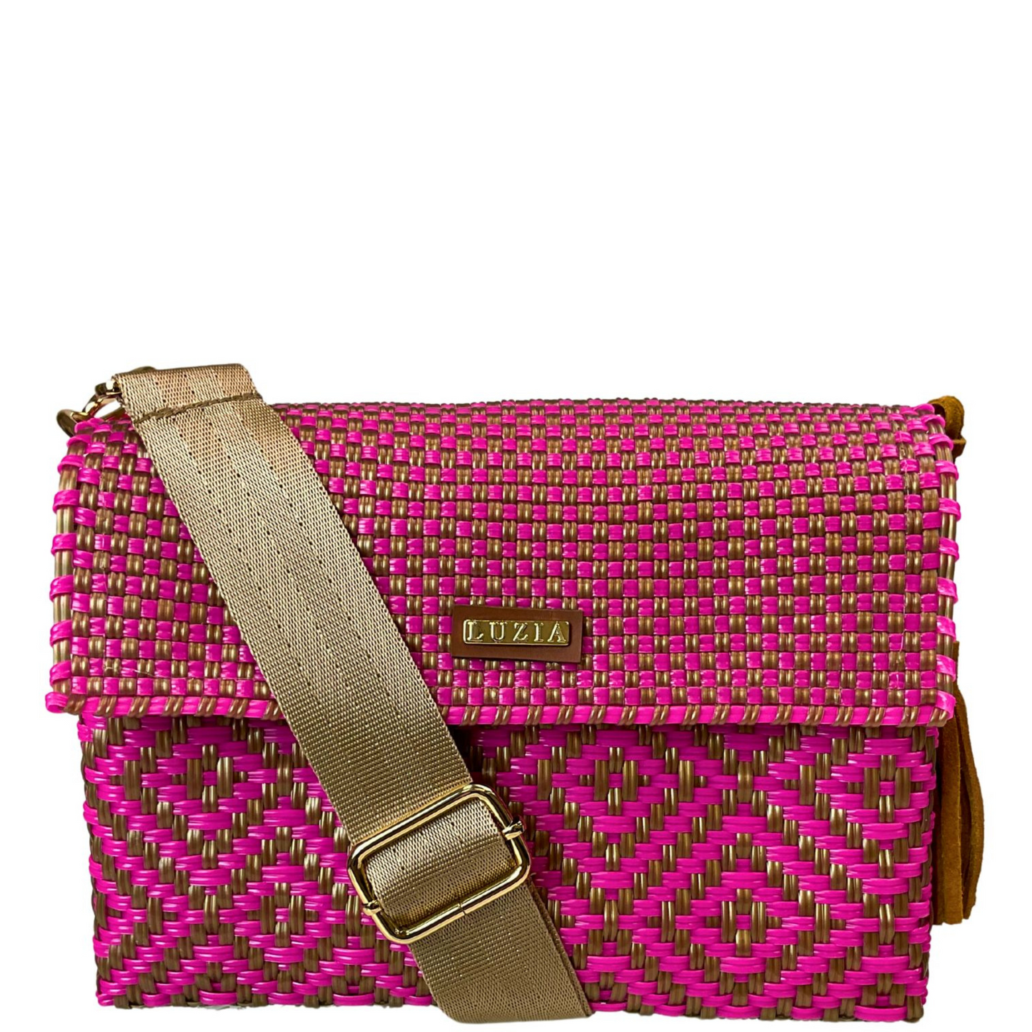 Crossbody Multi-Diamond Pink Gold