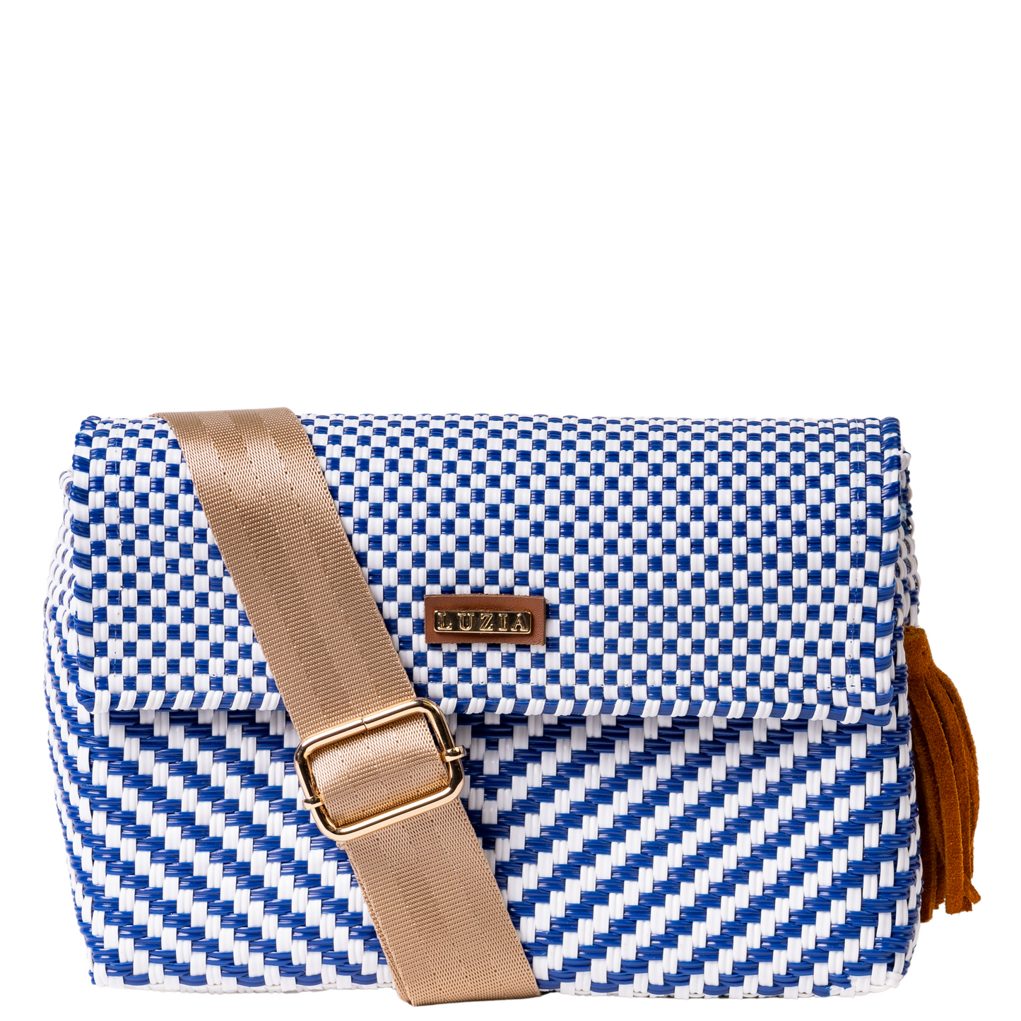 Crossbody Arrow Blue White